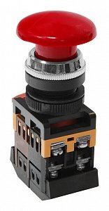 Фотография товара 'Texenergo Кнопочный выключатель AEA-22 гриб красный 1з+1р MFK-AEA-04'