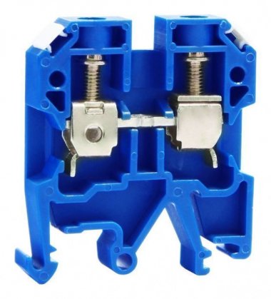 Фотография товара 'Texenergo ZN1-006-K07 Клеммный зажим ЗНИ - 6мм синий'