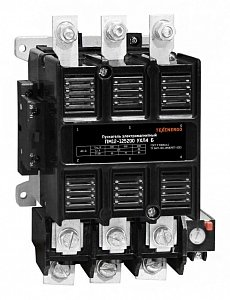 Фотография товара 'Texenergo Пускатель магнитный ПМ12-125200 220В (93А-125А) УХЛ4 2з+2р Класс Б PM2K125M200'
