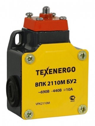 Фотография товара 'Texenergo VPK2110M Выключатель путевой концевой'