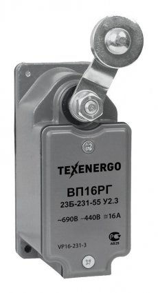 Фотография товара 'Texenergo VP16-231-3 Выключатель путевой'