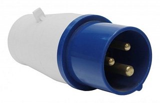 Фотография товара 'Texenergo Вилка 013 переносная 2Р+PE 16А 220В IP44 SE013-016M'