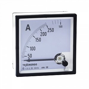 Фотография товара 'Texenergo Амперметр А96 250/5А - 1,5 А96 2505-1.5'