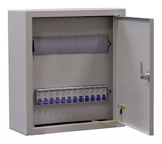 Фотография товара 'Texenergo Щиток освещения ОЩ-12 (Б/вв.авт.+12х16А) ip31 SO-12-16'