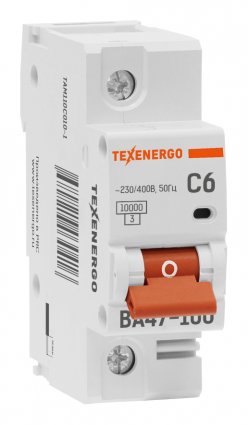 Фотография товара 'Texenergo TAM110C006-1 Автоматический выключатель'