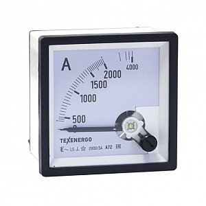 Фотография товара 'Texenergo Амперметр А72 ТЕ 2000/5А - 1,5 А72-20005'