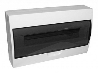 Фотография товара 'Texenergo Бокс ЩРН-П-18 навесной, прозр. черн.дверь IP40 BPN10-1-18'