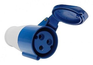 Фотография товара 'Texenergo Розетка 223 переносная 2Р+PE 32А 220B IP44 SE223-032M'