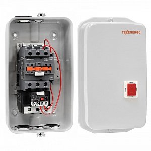 Фотография товара 'Texenergo Пускатель магнитный ПМЛ 4210-65 230В 65А 1з+1р У2 Б РТЛ 2059-М2 (48-65А) PM3L65M59'