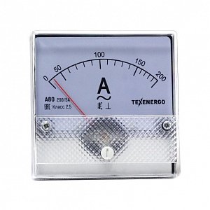 Фотография товара 'Texenergo Амперметр А80 200/5А - 2,5 А80  2005-2,5'
