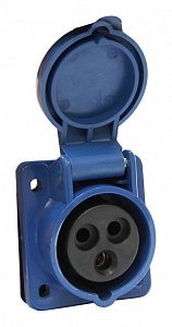 Фотография товара 'Texenergo Розетка 413 стац. СУ 2Р+PE 16А 220В IP44 SE413-016M'