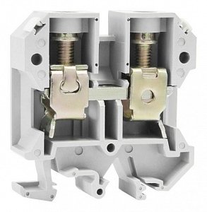 Фотография товара 'Texenergo Клеммный зажим ЗНИ - 35мм серый ZN1-035-K03'