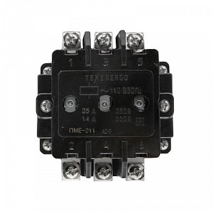 Фотография товара 'Texenergo Пускатель магнитный ПМЕ 211 110B 2з+2р ТЭ PM2E11F0022'