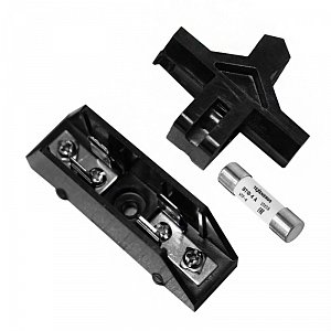 Фотография товара 'Texenergo Предохранитель ППТ-10 в комплекте с плавкой вставкой ВТФ- 4А PPT-4'