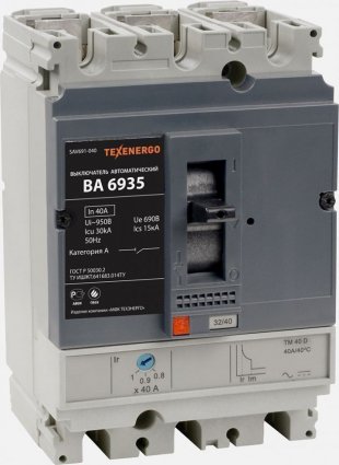 Фотография товара 'Texenergo SAV691-040 Выключатель автоматический'