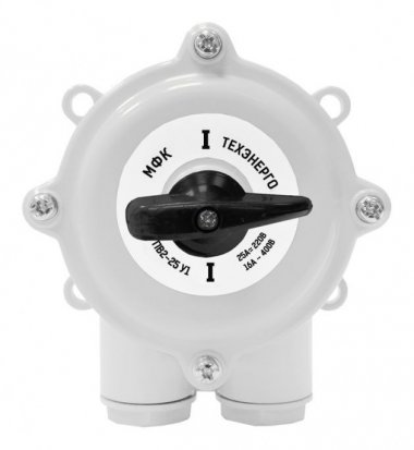 Фотография товара 'Texenergo PV2-025P Пакетный выключатель'