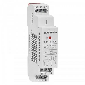 Фотография товара 'Texenergo Промежуточное реле РПЛ-2П-КМ 230AC (24AC/DC) 8А 2NO/NC RPL2PKM'
