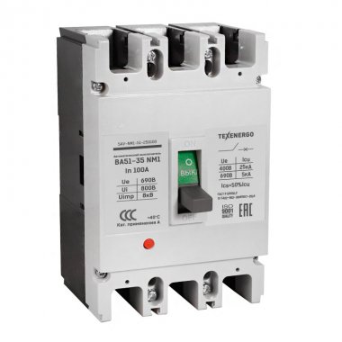 Фотография товара 'Texenergo SAV-NM1-51-250100 Автоматический выключатель'
