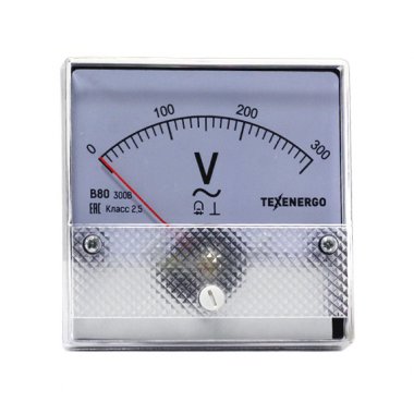 Фотография товара 'Texenergo B80300-2,5 Вольтметр В80 300В-2,5'