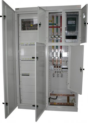 Фотография товара 'Texenergo SVRP2563 Вводно-распределительное устройство ВРУ 1-25-63 УХЛ4 (250А, без счетчика, с Б.У.О.)'