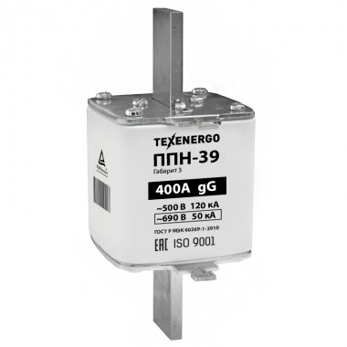 Фотография товара 'Texenergo PP40-355 Плавкая вставка'