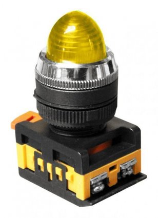 Фотография товара 'Texenergo MFK-AL-230-05 Сигнальная лампа AL-22 желтый'