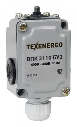 Фотография товара 'Texenergo VPK2110 Выключатель путевой концевой'