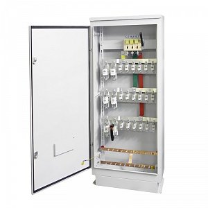 Фотография товара 'Texenergo Шкаф распределительный ШР11-73505-54У2 (ВР32-37 вык-ль, гр.8х100А) рукоятка выносная SR11-73505-802-54'