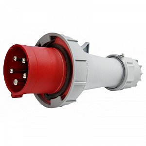 Фотография товара 'Texenergo Вилка 0352 переносная 3P+PE+N 63А 380В IP67 SP0352-063Q'