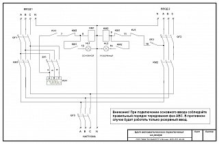 Фотография товара 'Texenergo Щит автоматического ввода резерва ЯАВР-3- 16 3ф. 16А IP31 УХЛ4 ЯАВР-3-16-31'