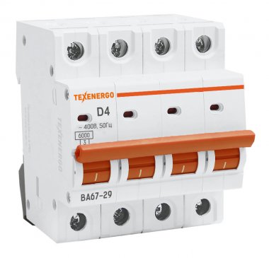 Фотография товара 'Texenergo TAM44D04 Автоматический выключатель'