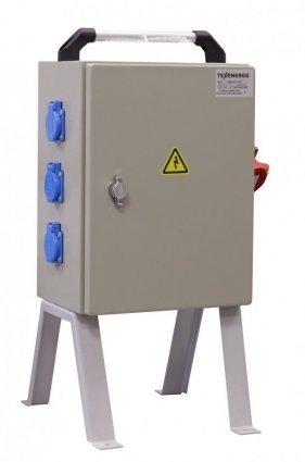 Фотография товара 'Texenergo Щит механизации ЩМ- РУСП- 50-3х1П-1х3П-IP54 (ВВ- 50А с 1 УЗО, 3 роз. 1Р+N+РЕ 16А, 1 роз. 3Р+N+PE 16A) SM-50-316-116'