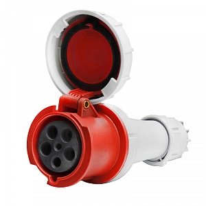 Фотография товара 'Texenergo Розетка 2452 кабельная 3P+PE+N 125A 380В IP67 SP2452-125Q'