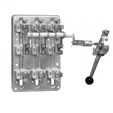 Фотография товара 'Texenergo RRPC-P1-100 Рубильник РПС 1/1П 100А без ПН2 правая рукоятка'