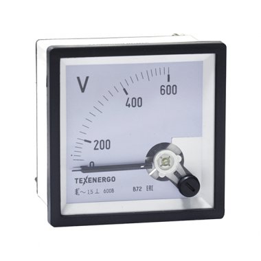 Фотография товара 'Texenergo B72-600 Вольтметр В72 ТЕ 600В - 1,5'