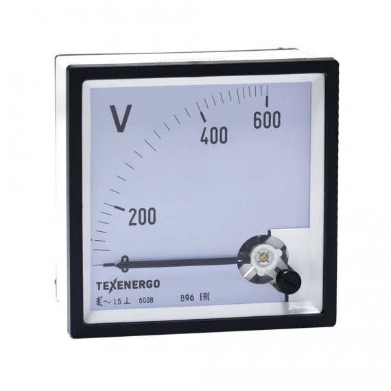Фотография товара 'Texenergo В96 600-1,5 Вольтметр В96 600В-1,5'