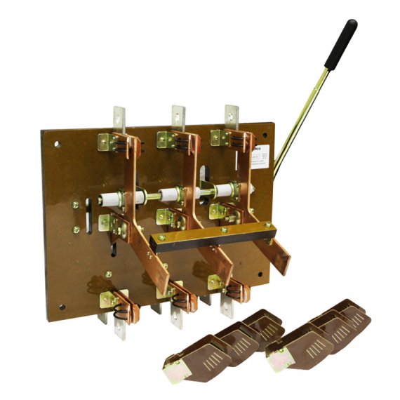 Фотография товара 'Texenergo RP103630CD Переключатель ПБ-36 630А на текстолите с дугогасительными камерами'