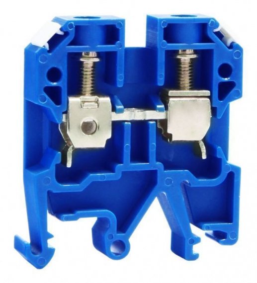 Фотография товара 'Texenergo ZN1-006-K07 Клеммный зажим ЗНИ - 6мм синий'