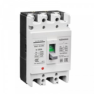 Фотография товара 'Texenergo Автоматический выключатель ВА67-35 NM1-125/3P 100А 25кА SAV-NM1-125100'