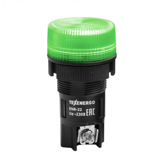Фотография товара 'Texenergo MFK-ENR-230-06 Сигнальная лампа ENR-22 зеленый'
