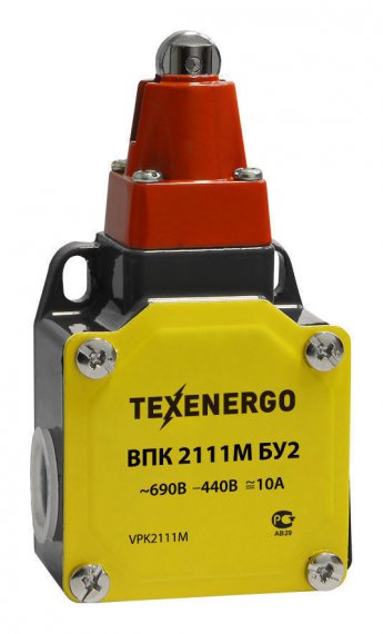 Фотография товара 'Texenergo VPK2111M Выключатель путевой концевой'