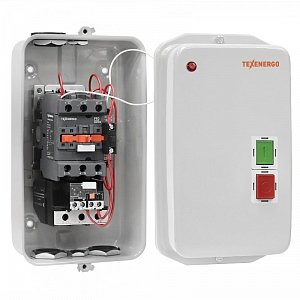 Фотография товара 'Texenergo Пускатель магнитный ПМЛ 4230-65 230В 65А 1з+1р У2 Б РТЛ 2061-М2 (55-70А) PM3L65MR61L'