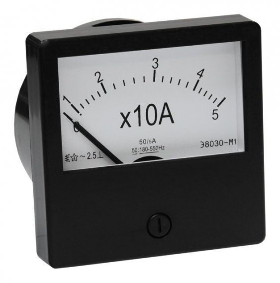 Фотография товара 'Texenergo PA830050 Амперметр Э8030-М1 50/5 А'