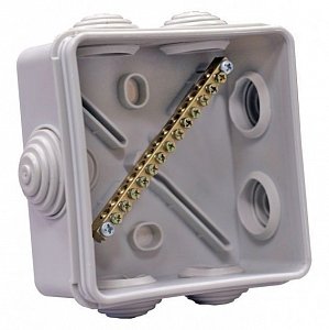 Фотография товара 'Texenergo Короб КУП 14 присоединений 100х100х50 IP55 SKUP-14-55'