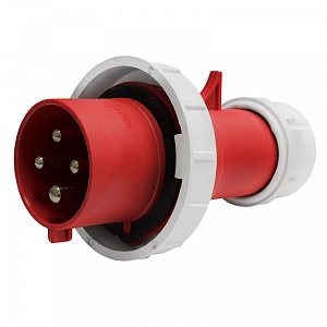 Фотография товара 'Texenergo Вилка 0242 переносная 3P+PE 32А 380В IP67 SP0242-032Q'