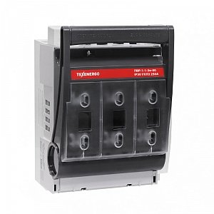 Фотография товара 'Texenergo Предохранитель-выключатель-разъединитель ПВР- 1-1-3п-00 IP30 УХЛ3 250А new PVRBL-1-1-3-250'