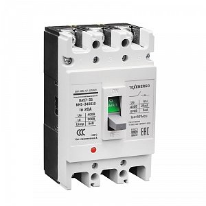 Фотография товара 'Texenergo Автоматический выключатель ВА57-35 NM1-340010 20А 25кА SAV-NM1-57-125020'