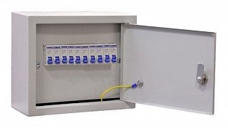 Фотография товара 'Texenergo Щиток освещения ОЩ-10 (Б/вв.авт.+1п 10х25А) ip31 SO-10-25'