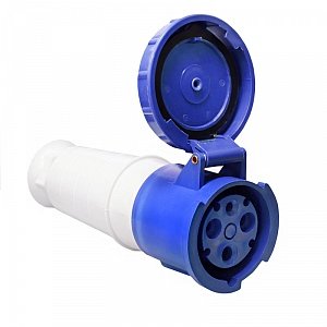 Фотография товара 'Texenergo Розетка 233 переносная 2Р+PE 63А 220B IP54 SE233-063M'