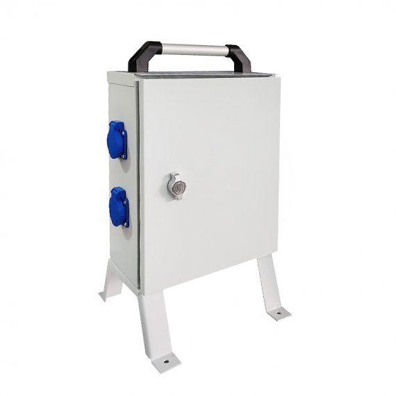 Фотография товара 'Texenergo Щит механизации ЩМ- РУСП- 32-2х1П-1х3П- IP54 (ВВ- 32А с УЗО, 2роз. 1Р+N+РЕ 16А 1роз. 3P+N+PE 16А) SM-32-216-116'